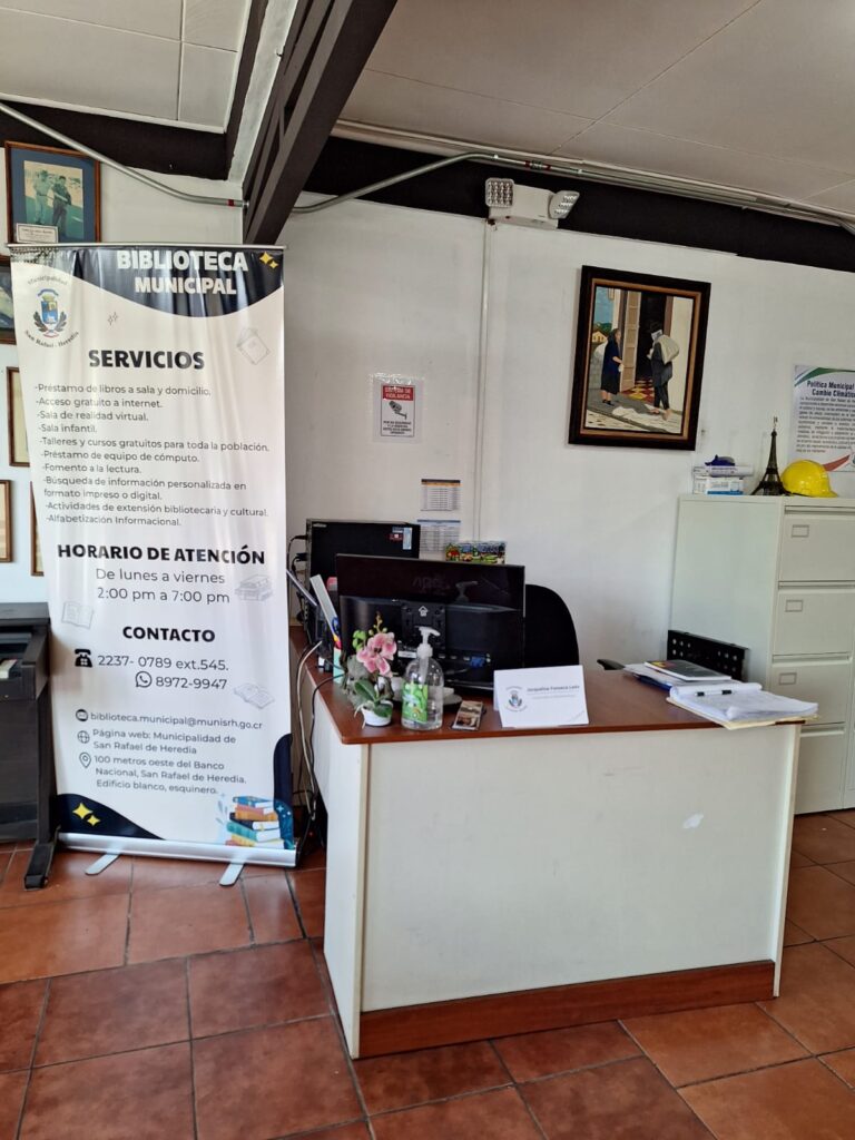 Recepción de la Biblioteca Municipal
