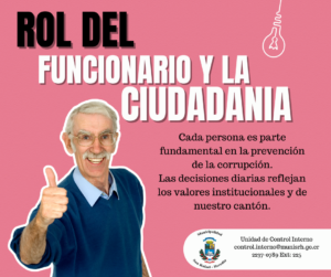 Rol del funcionario y la ciudadanía