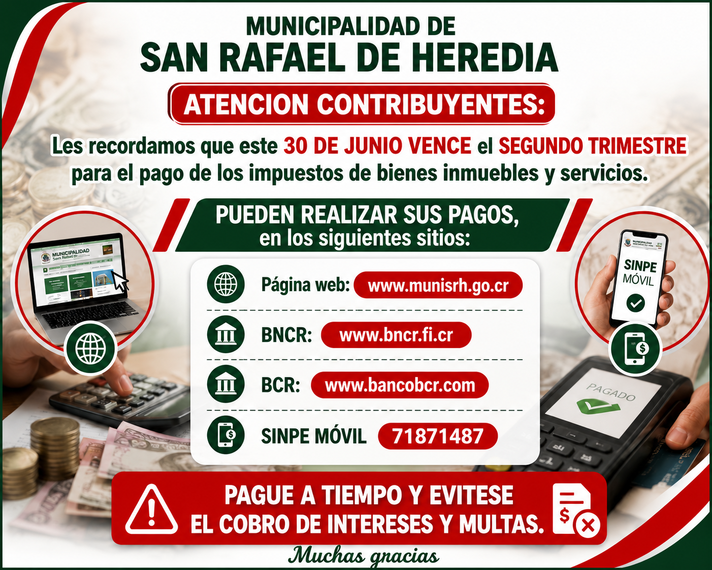 Horario especial