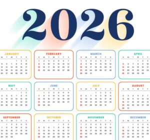 calendario 2026